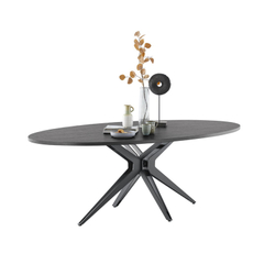 Eettafel Levado 225x120 cm ovaal