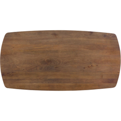 Eettafel Nocona mangohout 180x90 cm Deens ovaal