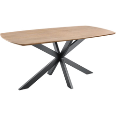 Eettafel Nocona mangohout 180x90 cm Deens ovaal