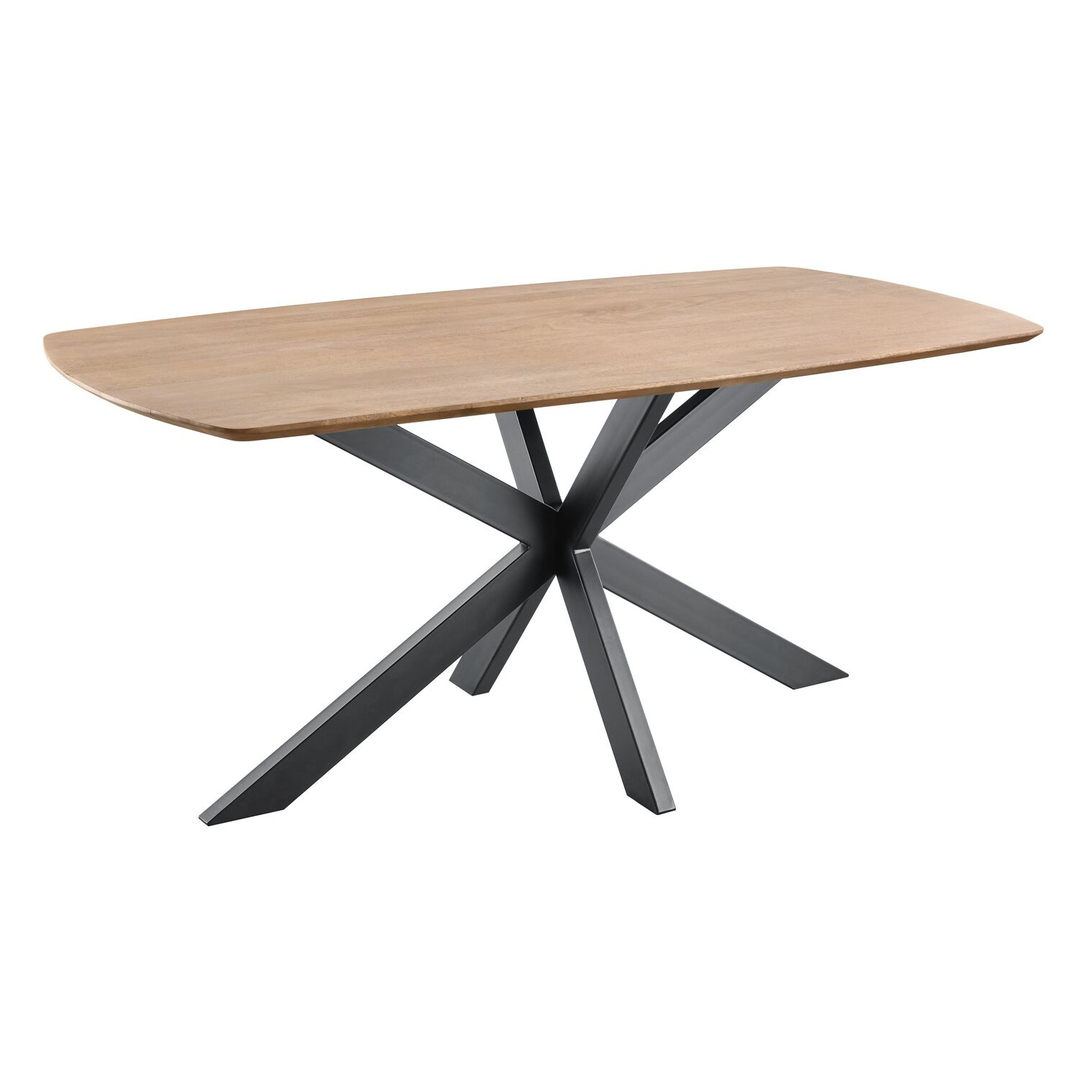 Eettafel Nocona mangohout 160x90 cm Deens ovaal