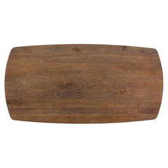 Eettafel Nocona mangohout 160x90 cm Deens ovaal