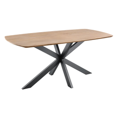 Eettafel Nocona mangohout 230x105 cm Deens ovaal