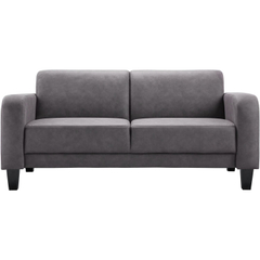 2,5 zitsbank Mills grijs basic comfort