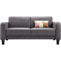 2,5 zitsbank Mills grijs basic comfort