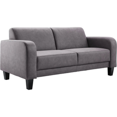 2,5 zitsbank Mills grijs basic comfort