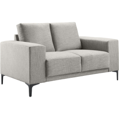 2 zitsbank Clanton grijs basic comfort