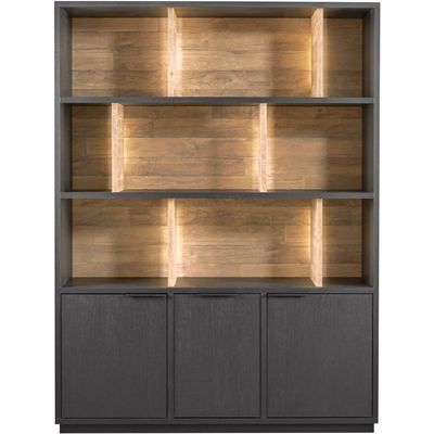 Wandmeubel Verdio 212x159x50 cm met verlichting
