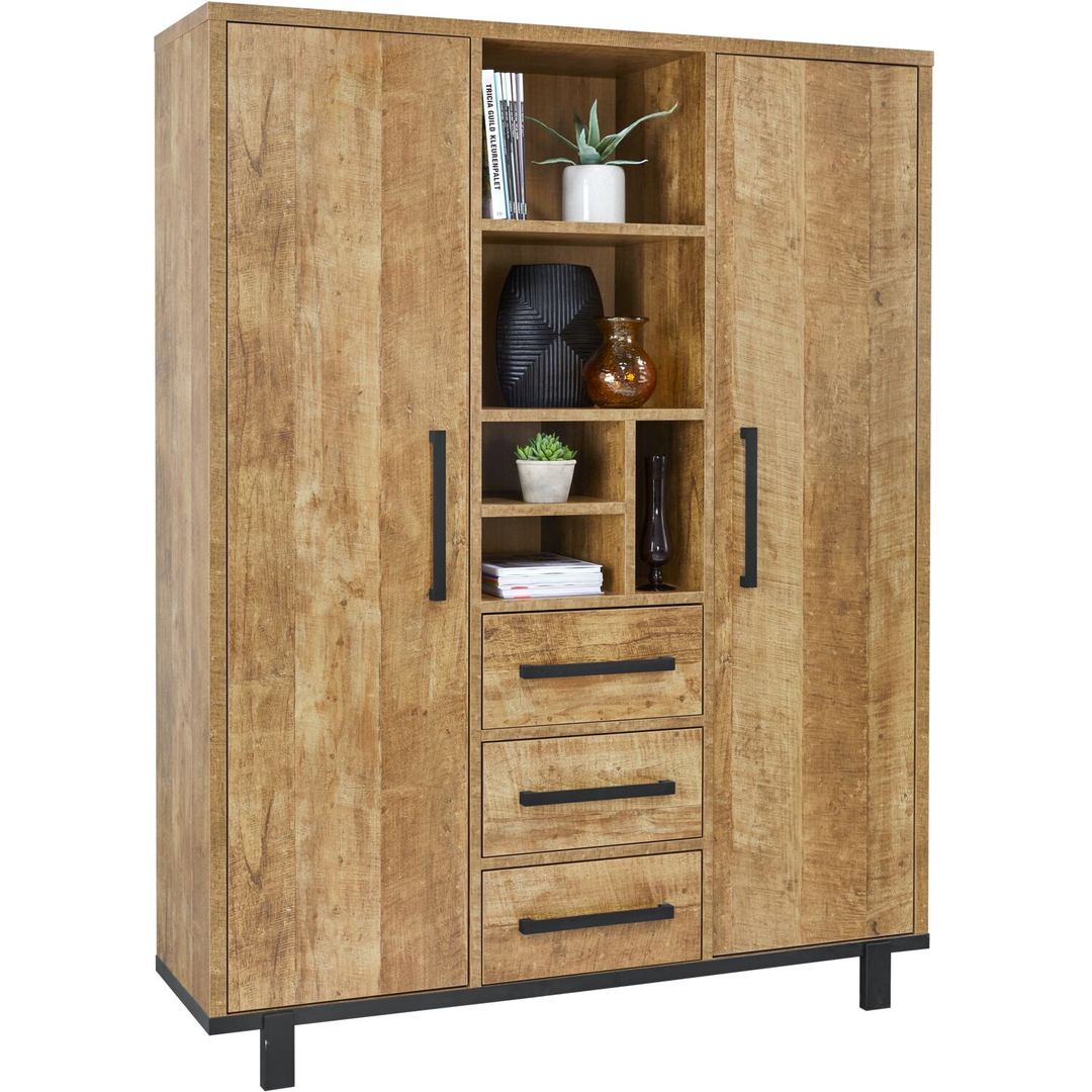 Wandkast Glenvar 200x155x45 cm