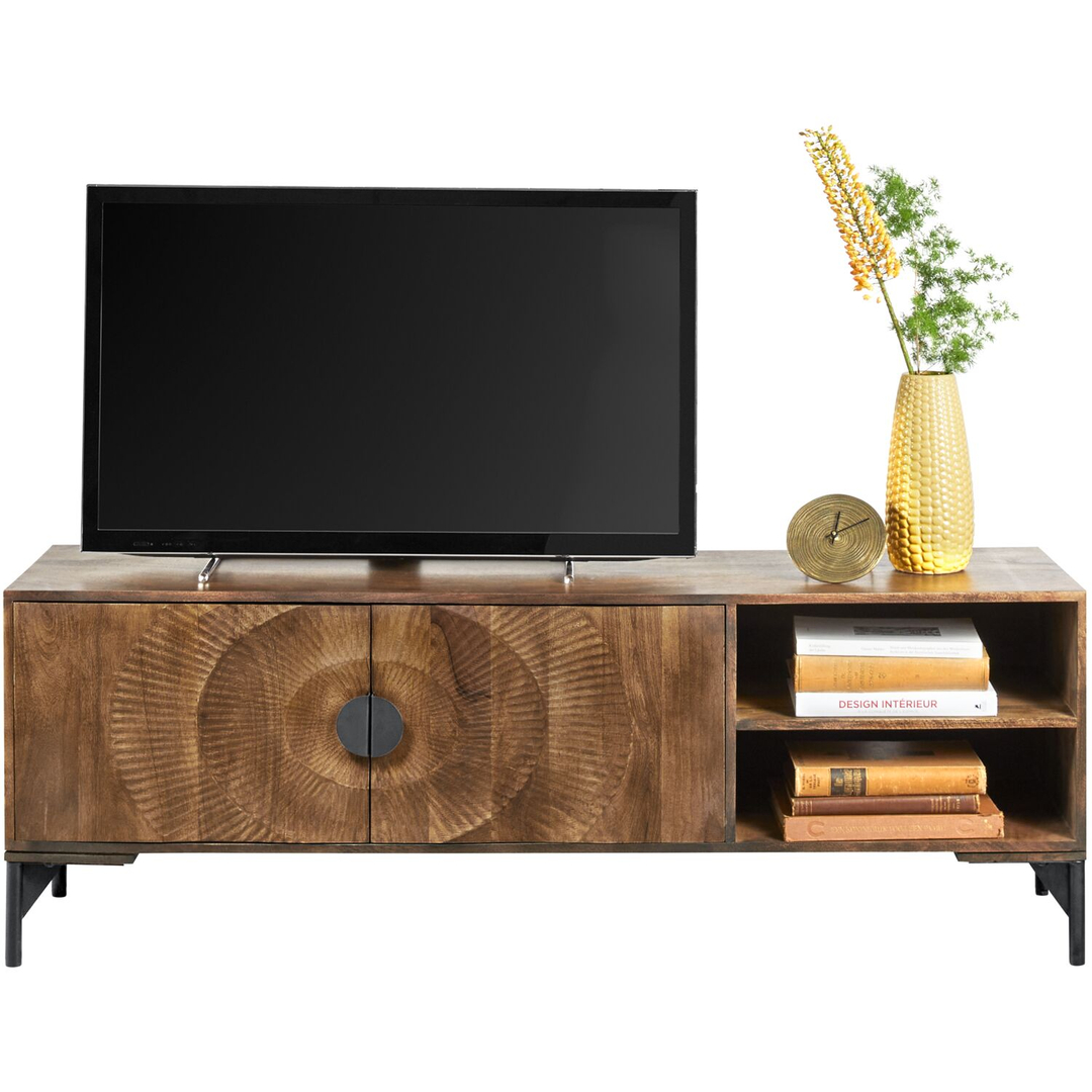 TV-meubel Nocona mangohout 160 cm