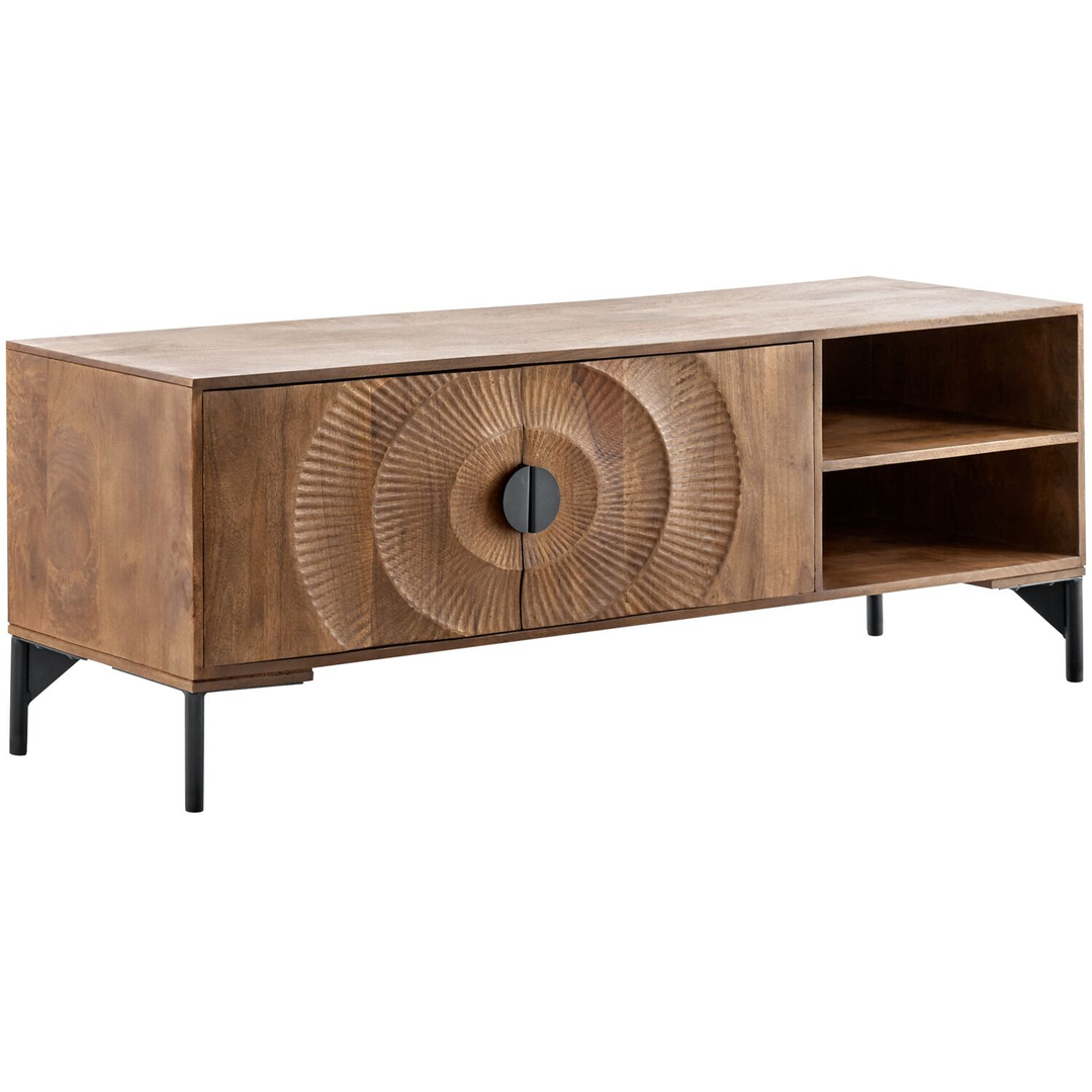 TV-meubel Nocona mangohout 160 cm