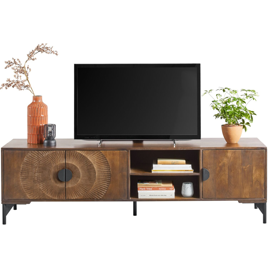 TV-meubel Nocona mangohout 190 cm
