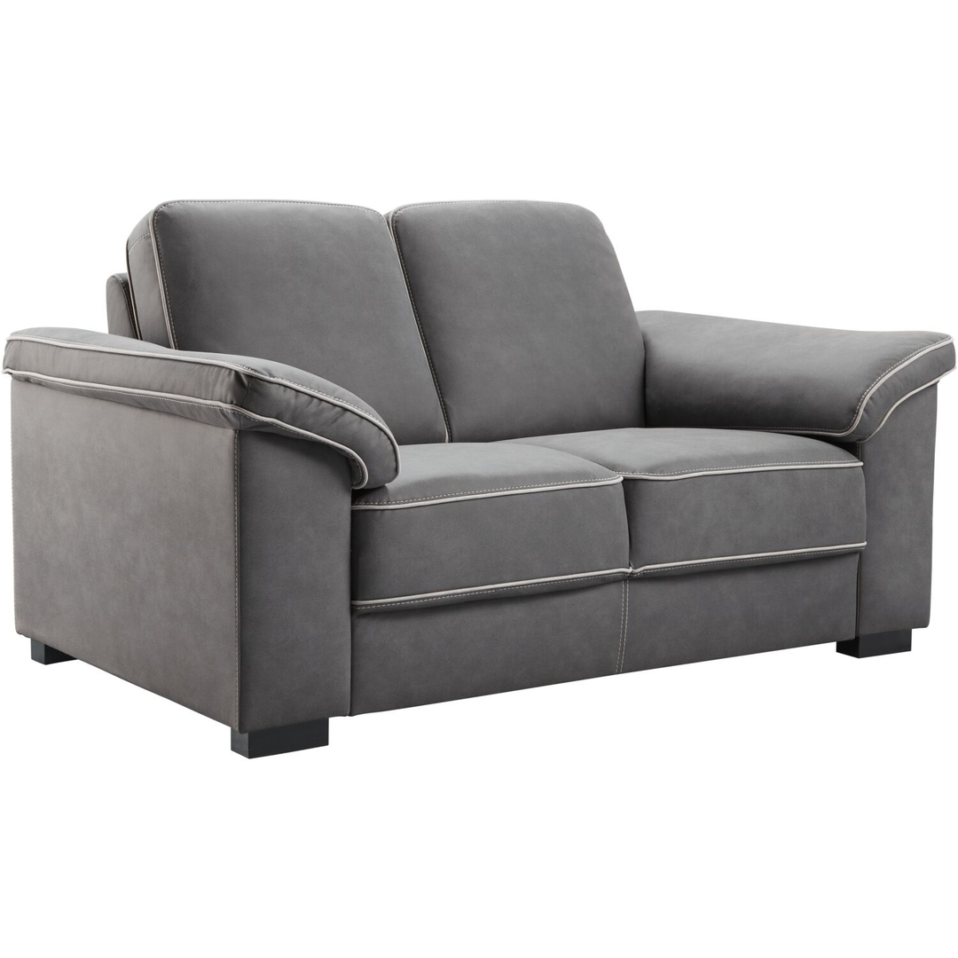 2 zitsbank Candelas grijs basic comfort