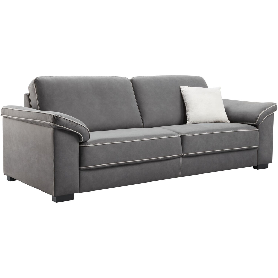 3 zitsbank Candelas grijs basic comfort