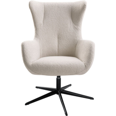 Draaifauteuil Renville beige