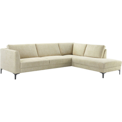 Hoekbank rechts Gulnare beige basic comfort