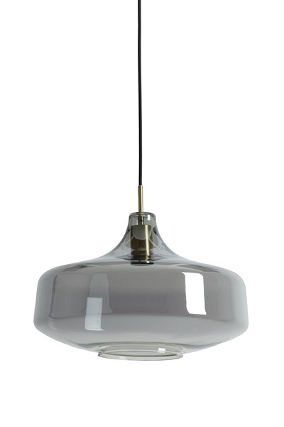 Hanglamp Ambada smoke glas