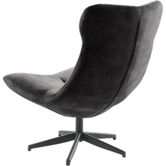 Draaifauteuil Inala antraciet