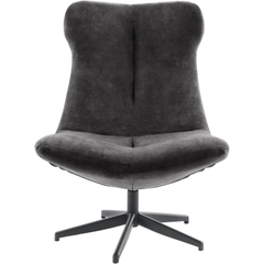Draaifauteuil Inala antraciet