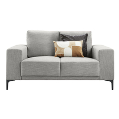 2-zitsbank Clanton grijs premium comfort