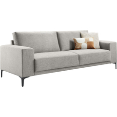 2,5 zitsbank Clanton grijs premium comfort
