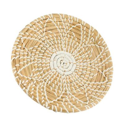 Wandhanger Arcana rond 28 bruin wit