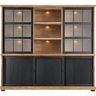 Vitrinekast Ladonia 210x233x50 cm