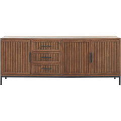 Dressoir Maverna mangohout 77x202x42 cm