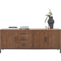 Dressoir Maverna mangohout 77x202x42 cm