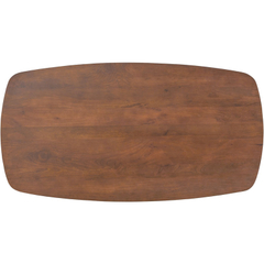 Eettafel Maverna mangohout 220x105 cm ovaal