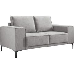 2 zitsbank Calira grijs basic comfort