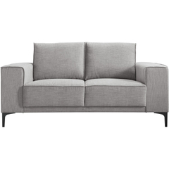2 zitsbank Calira grijs basic comfort