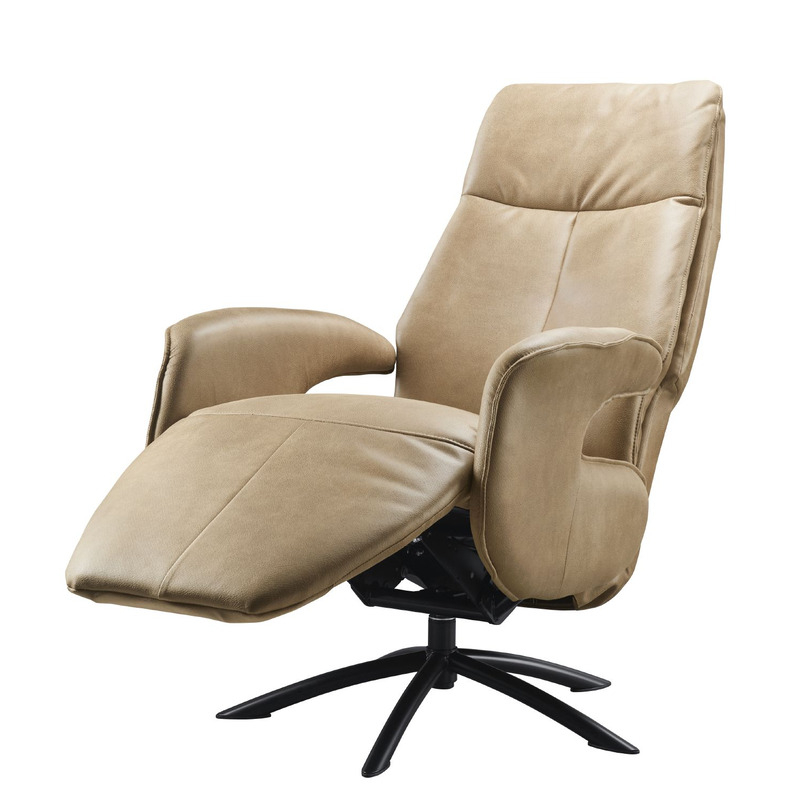 Relaxfauteuil Balfour small microleder cognac