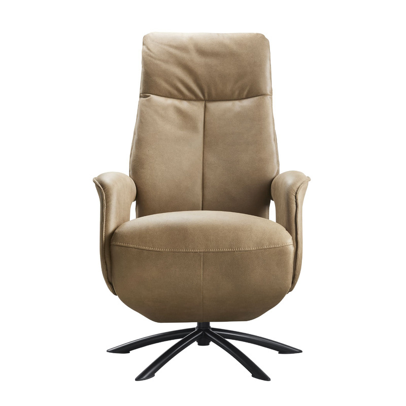 Relaxfauteuil Balfour small microleder cognac
