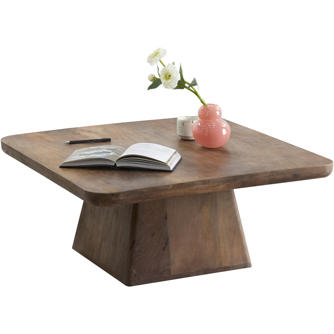 Salontafel Barru mangohout 75x75 cm vierkant