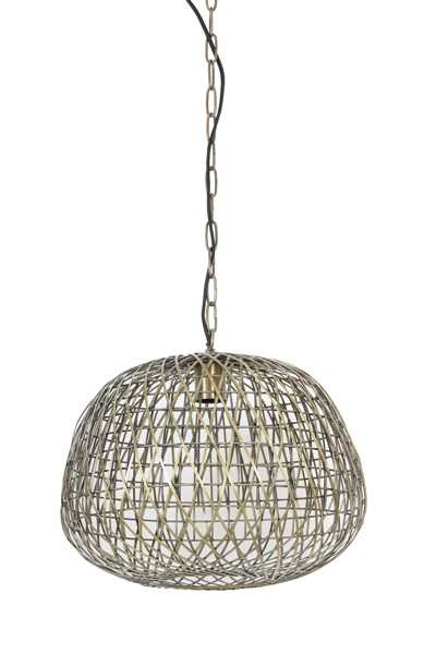 Hanglamp Korido brons 