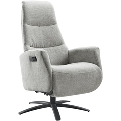 Relaxfauteuil Olindia elektrisch large grijs