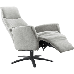 Relaxfauteuil Olindia small grijs 