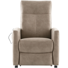 Sta-op-stoel Novie elektrisch large microleder taupe