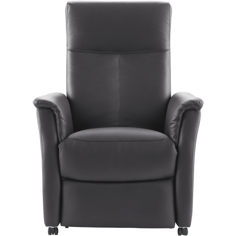 Sta-op-stoel Waver elektrisch small zwart leer