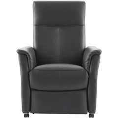 Sta-op-stoel Waver elektrisch large zwart leer