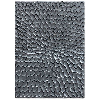 Wandornament Pictura 60x80 cm rechthoekig zilver