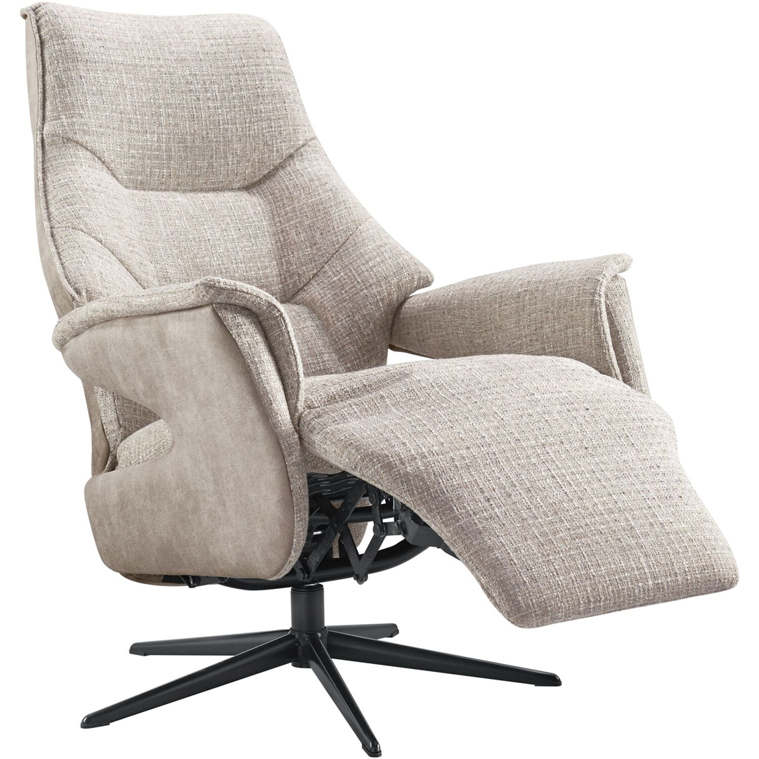 Relaxfauteuil Deming small grijs