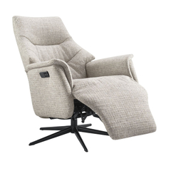 Relaxfauteuil Sanborn elektrisch medium beige