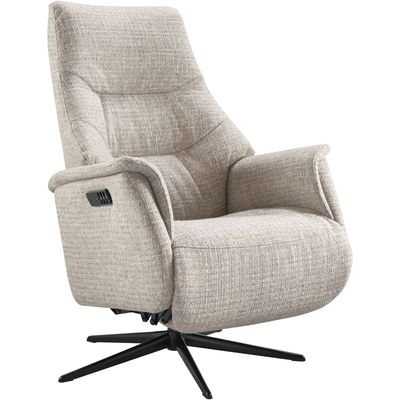 Relaxfauteuil Sanborn elektrisch medium beige