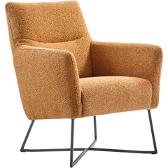 Fauteuil Varne geel basic comfort