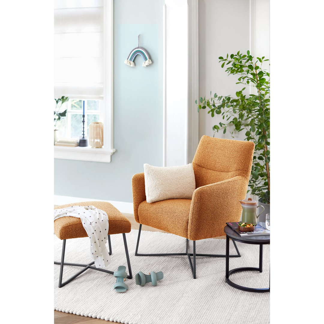Fauteuil Varne geel basic comfort