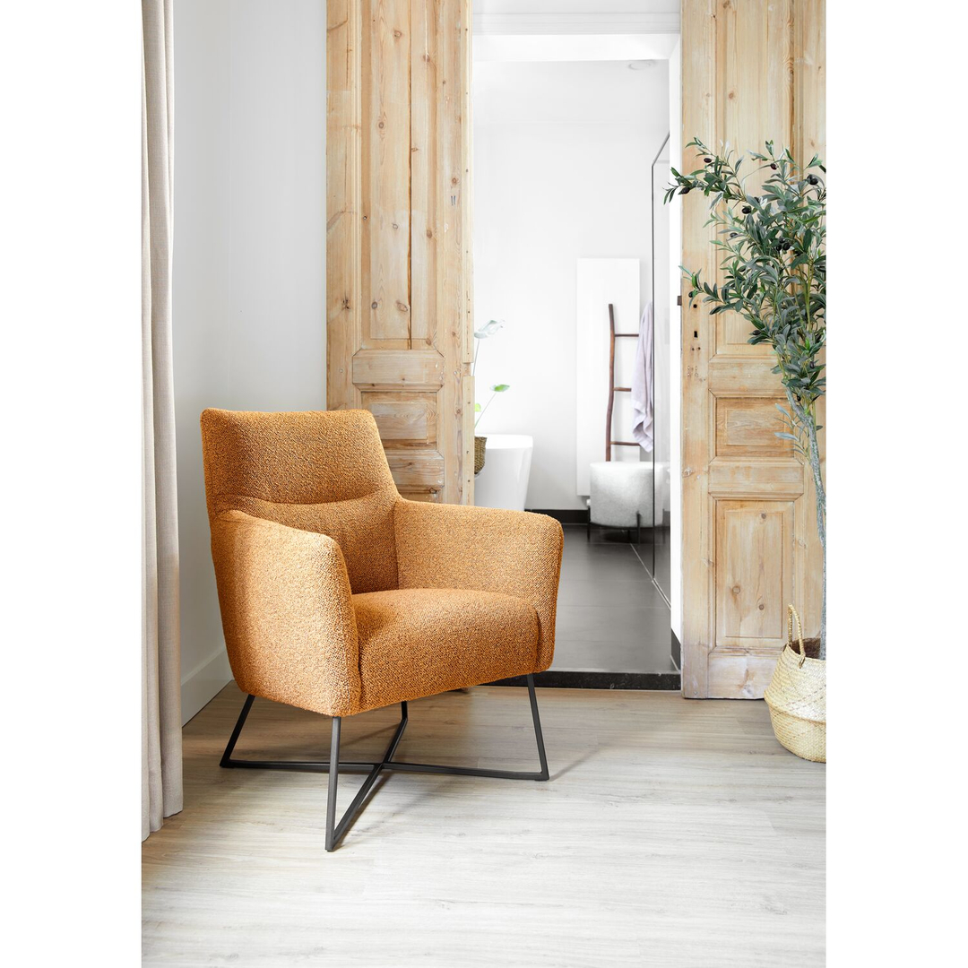 Fauteuil Varne geel basic comfort