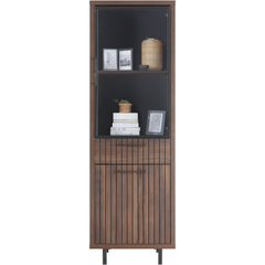 Opbergkast Tenino 200x65x45 cm bruin