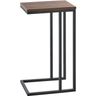 Bijzettafel Budrio donkerbruin 31x41 cm rechthoekig