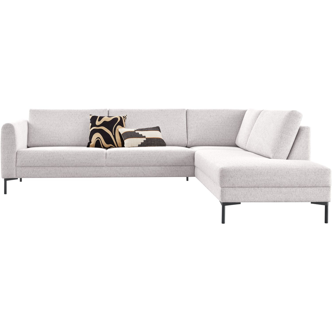 Hoekbank rechts Arluno grijs basic comfort